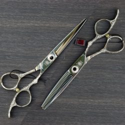 Bộ kéo cắt tóc Barber Rose BFZ60